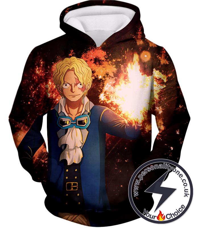 One Piece Cool Revolutionary Number 2 Sabo Anime Hoodie
