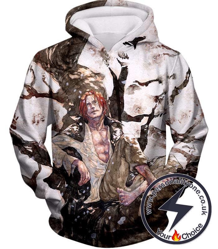 One Piece Coolest Pirate Emperor Shanks Awesome Hoodie