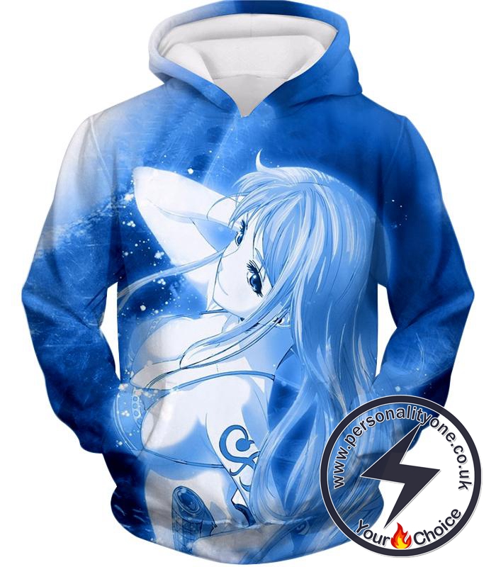 One Piece Sexy One Piece Pirate Nami of Straw Hats Cool Blue Hoodie