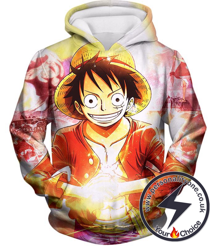 One Piece Straw Hat Pirate Captain Monkey D Luffy Cool Hoodie