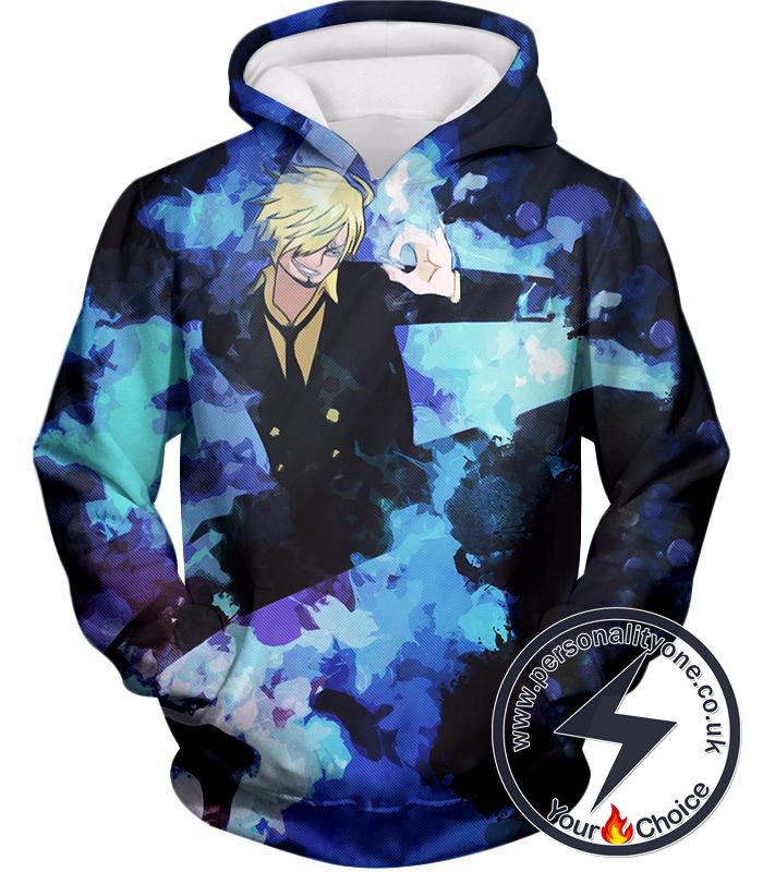 One Piece Super Handsome Straw Hat Pirate Vinsmoke Sanji Action Hoodie