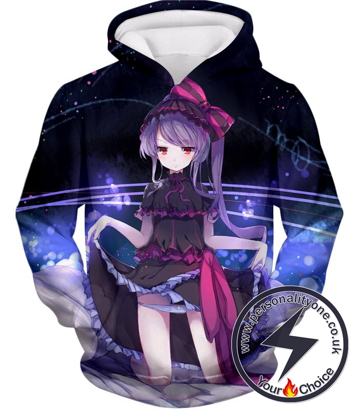 Overlord Cute Floor Guardian Shalltear Bloodfallen the True Vampire Seducing Anime Promo Hoodie