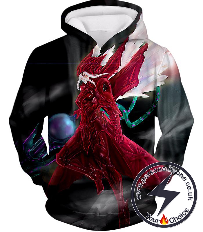 Overlord Super Cool Shalltear Bloodfallen Perfect Warrior Armor Awesome Anime Action Hoodie