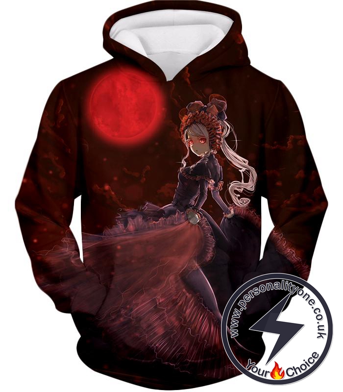 Overlord Three Floors Guardian True Vampire Shalltear Bloodfallen Cool Graphic Promo Hoodie
