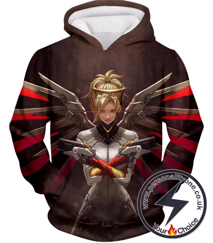 Overwatch Beautiful Team Support Mercy Hoodie