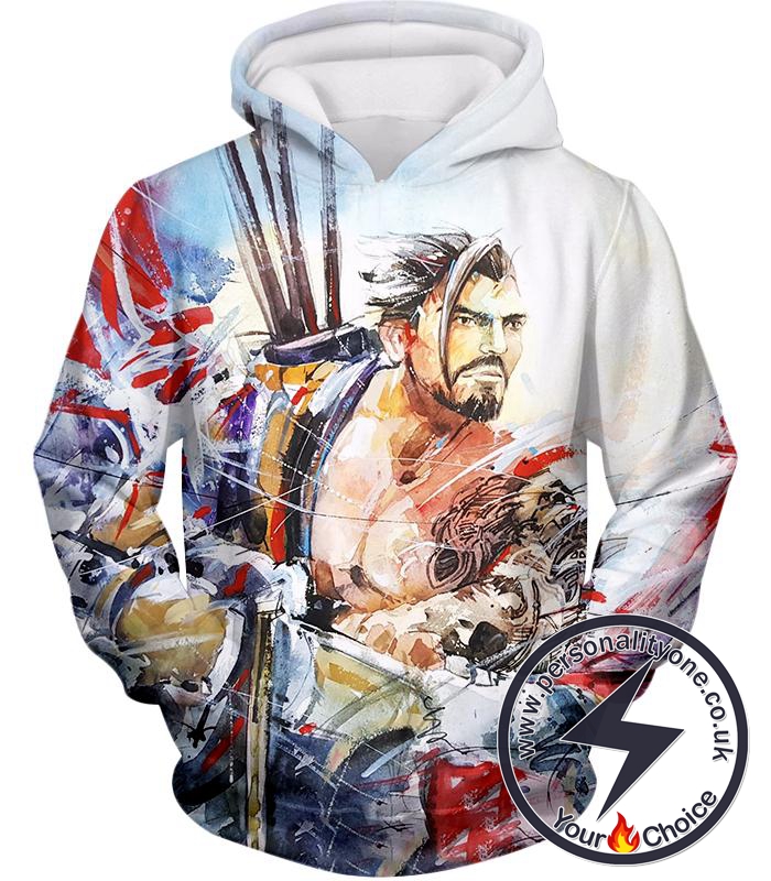 Overwatch Bow and Arrow Specialist Fighter Hanzo Hoodie