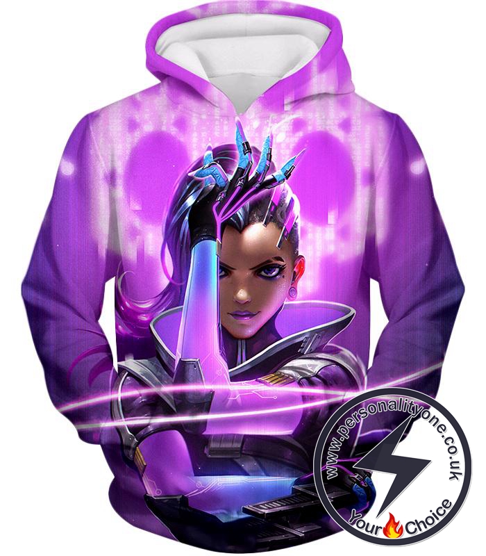 Overwatch Deadly Attacker Sombra Hoodie