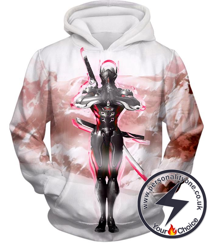 Overwatch Katana Wielder Deadly Ninja Cyborg Genji Hoodie