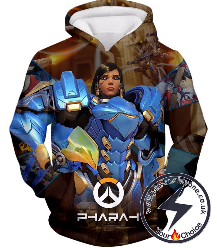 Overwatch Powerful Game Attack Hero Pharah Hoodie