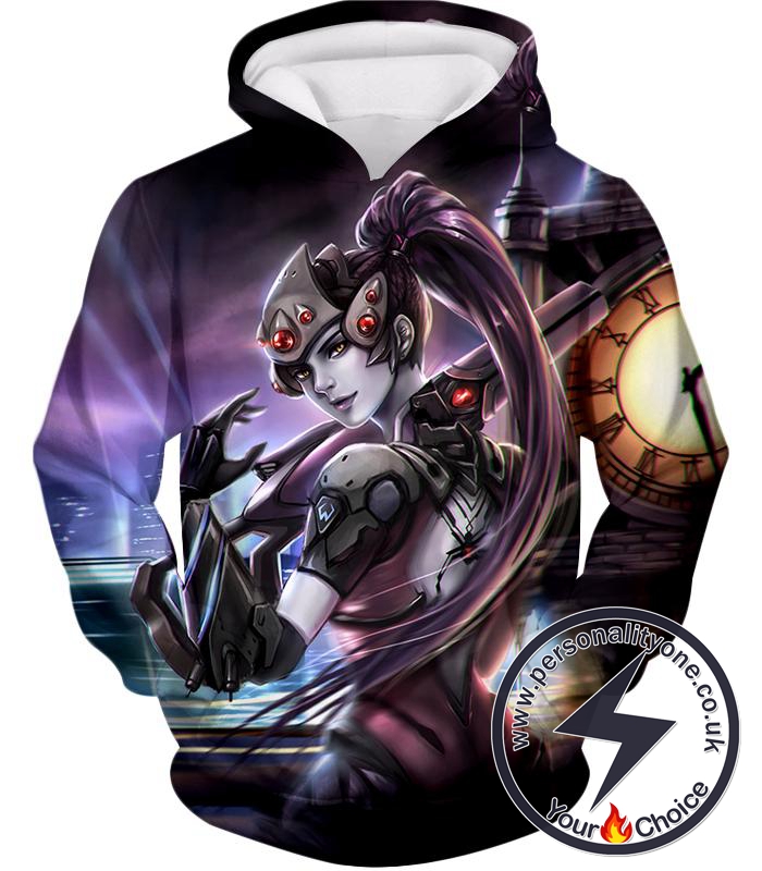 Overwatch Ruthless Talon Assassin Widowmaker Hoodie