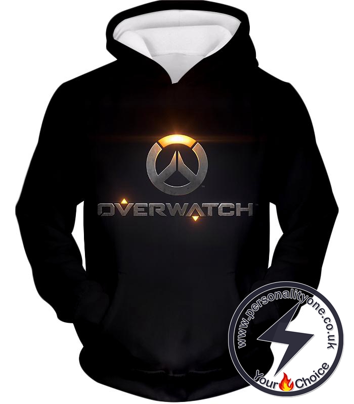 Overwatch Super Cool Overwatch Promo Black Hoodie
