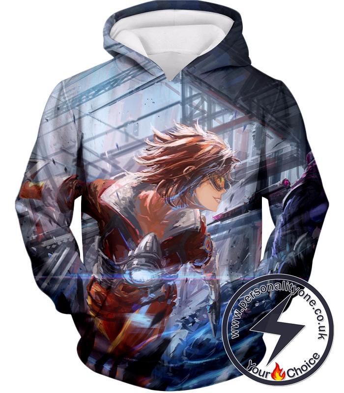 Overwatch Time Traveler Tracer Hoodie