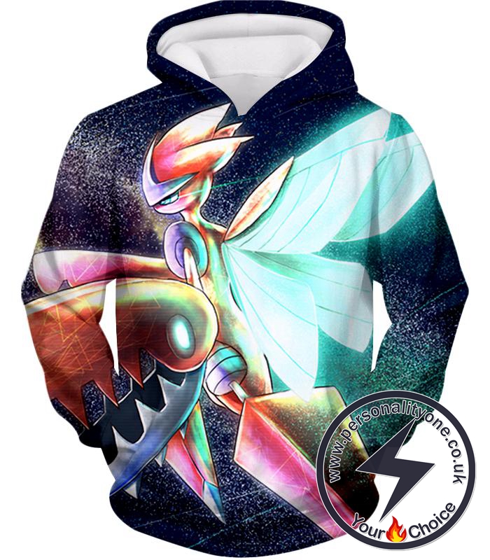 Pokemon Amazing Pokemon Evolution Mega Scizors Cool Black Hoodie
