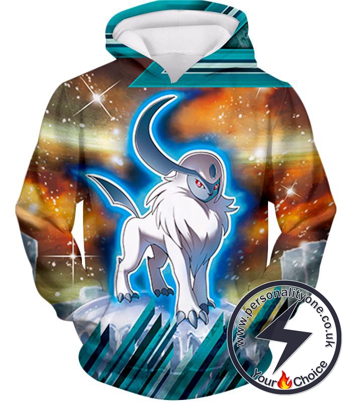 Pokemon Cool Disaster Pokemon Absol Amazing Hoodie