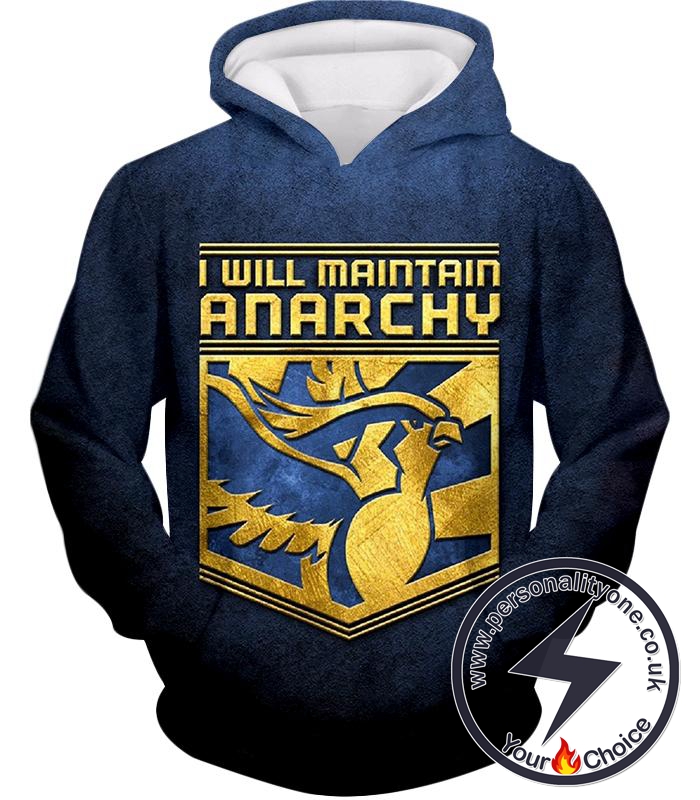Pokemon I Will Maintain Anarchy Pokemon Promo Quote Cool Hoodie