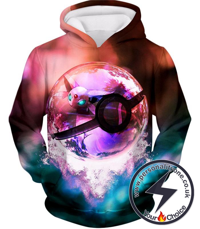 Pokemon Super Cute Legendary Psychic Pokemon Mew Hoodie
