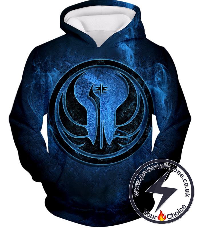 Star Wars Awesome HD Old Galactic Republic Logo Cool Graphic Hoodie