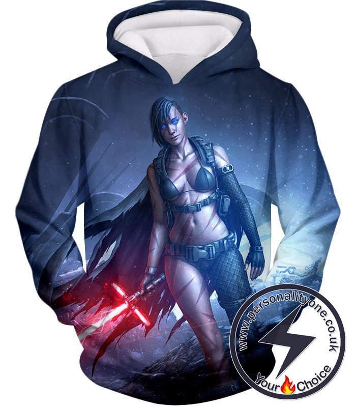 Star Wars Cool Fan Art 3D Female Sith Lord Kylo Jen Graphic Action Hoodie