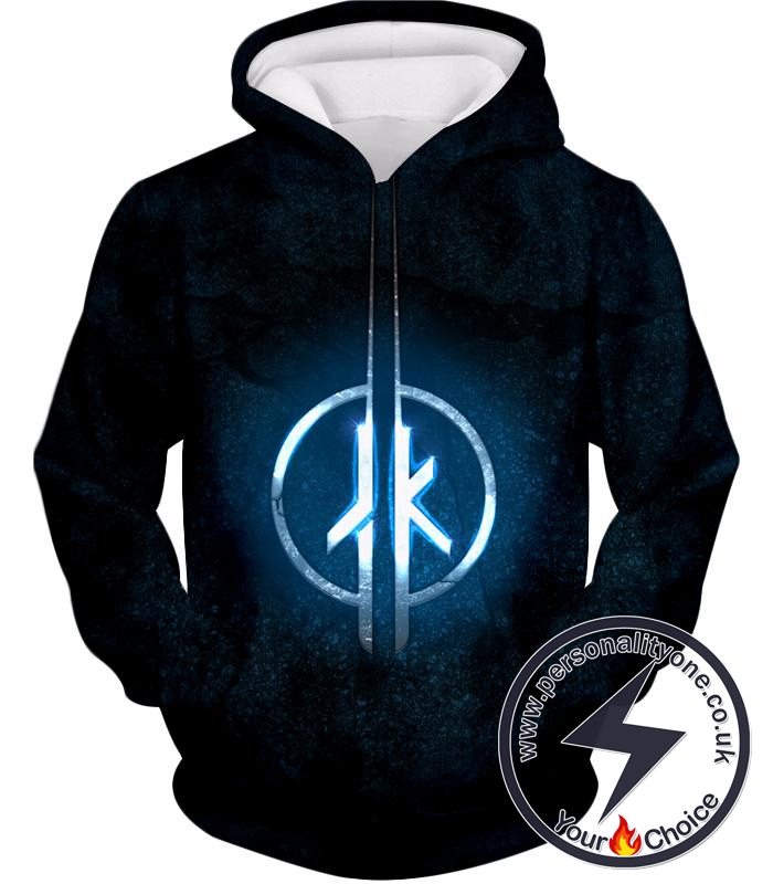 Star Wars Cool Star Wars Jedi Knight II Jedi Outcast Logo Promo Black Hoodie