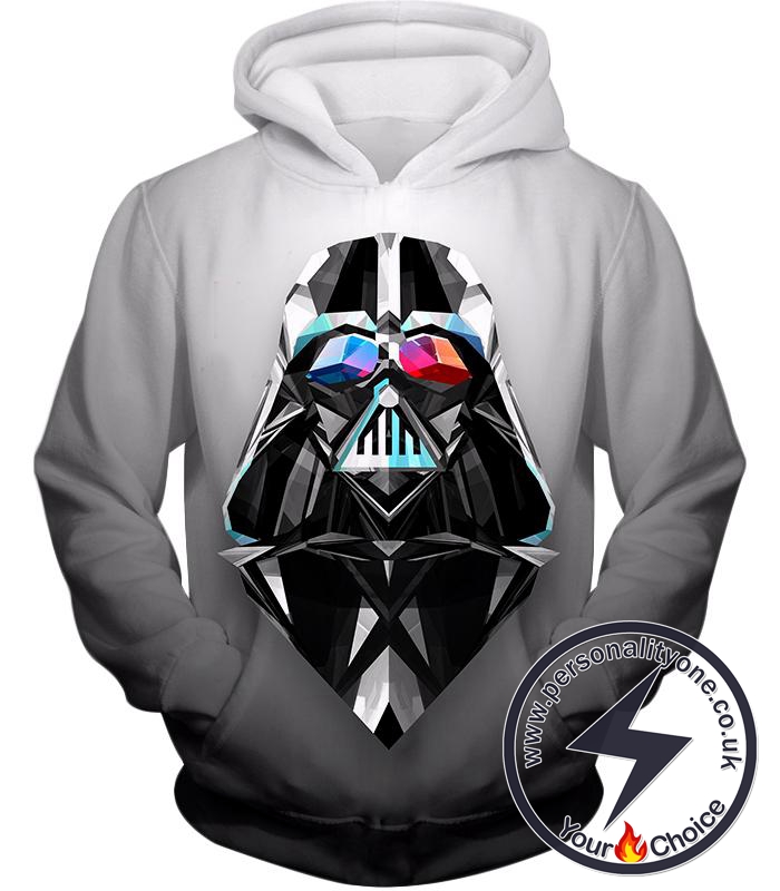 Star Wars Darth Vader Amazing Mask Promo Art Cool White Hoodie