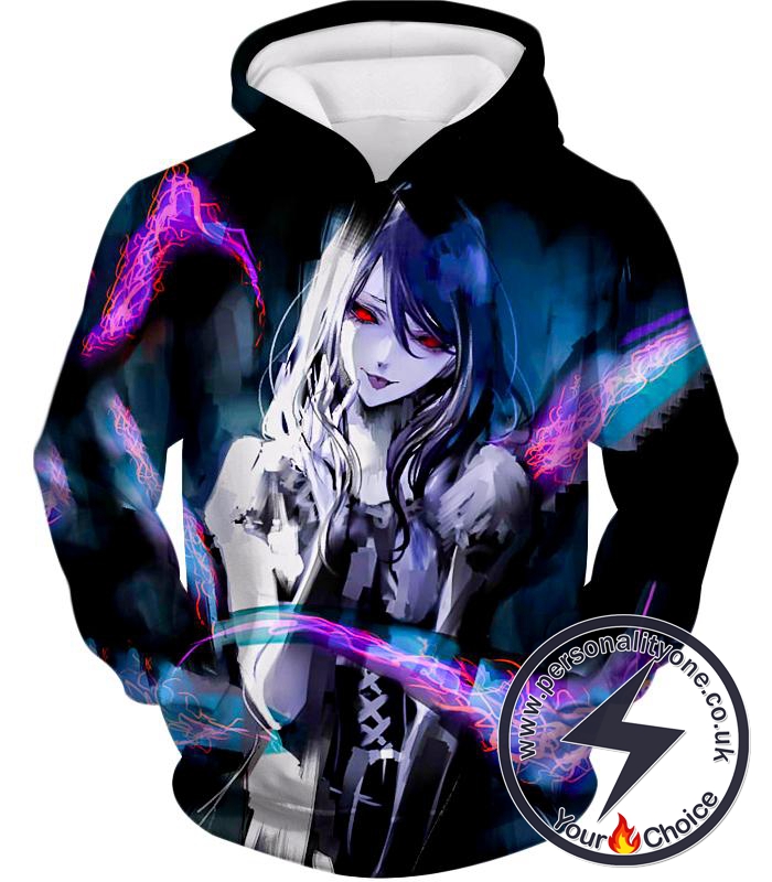 Tokyo Ghoul Amazing Anime Beauty Rize Kamishiro Super Cute Hoodie