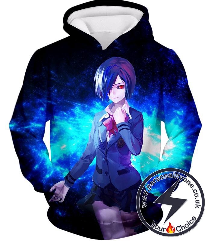 Tokyo Ghoul Beautiful Ghoul Touka Black Awesome Hoodie