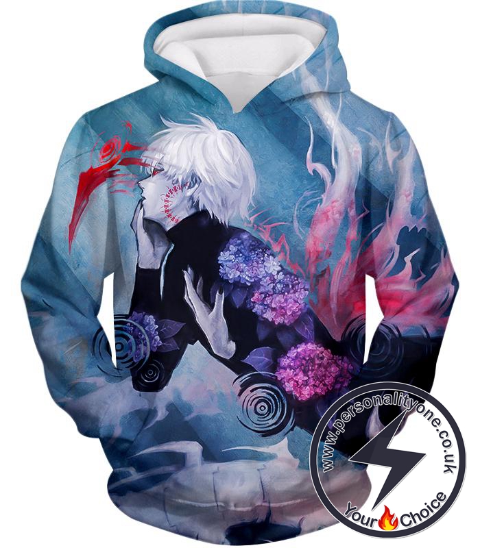 Tokyo Ghoul Cool Anime Graphic Promo Ken Kaneki Awesome Printed Hoodie
