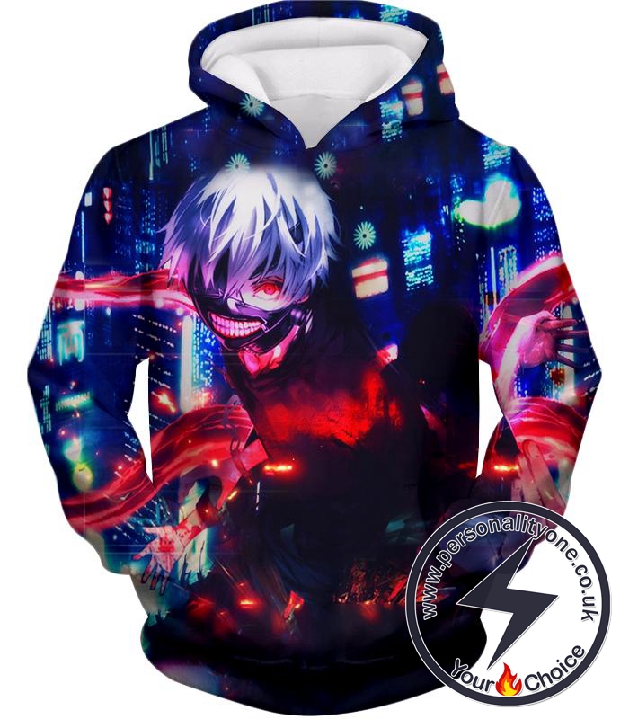 Tokyo Ghoul Ghoul Ken Kaneki Red Kagune Amazing Hoodie