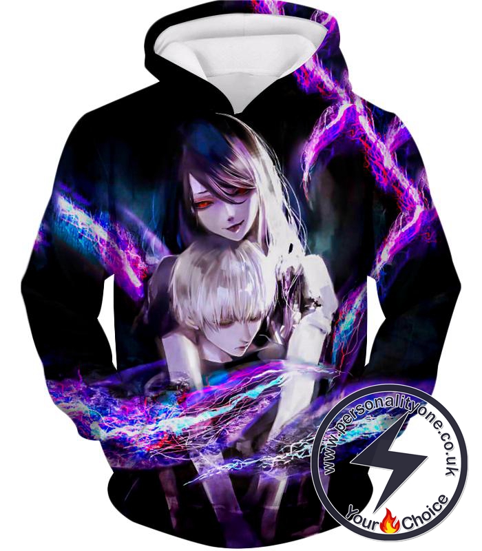 Tokyo Ghoul Kaneki X Rize Cool Kink Connection Amazing Fan Art Promo Hoodie
