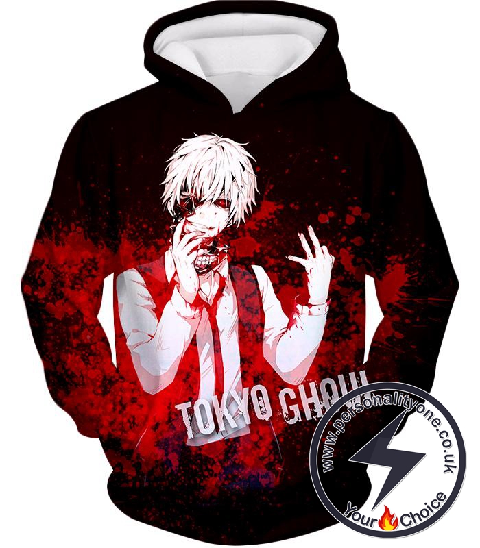 Tokyo Ghoul Ken Kaneki Tokyo Ghoul Black Promo Hoodie