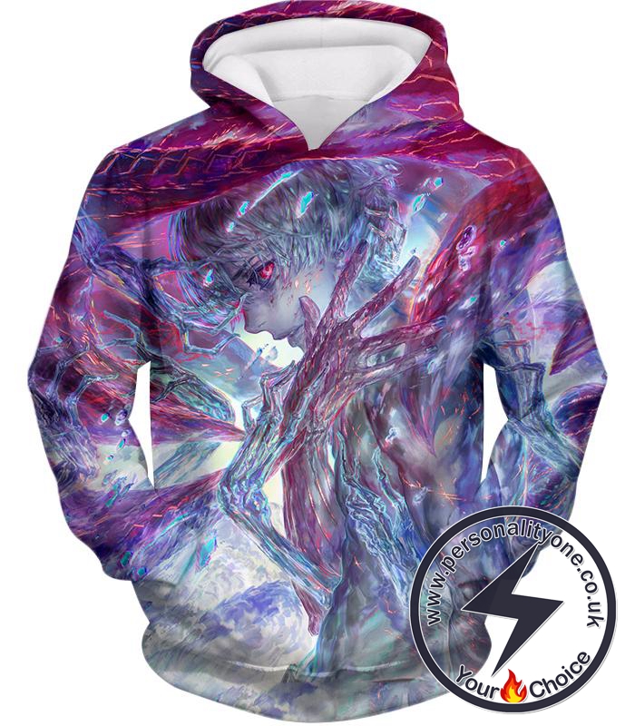 Tokyo Ghoul Super Cool Animated Ghoul Ken Kaneki Hoodie