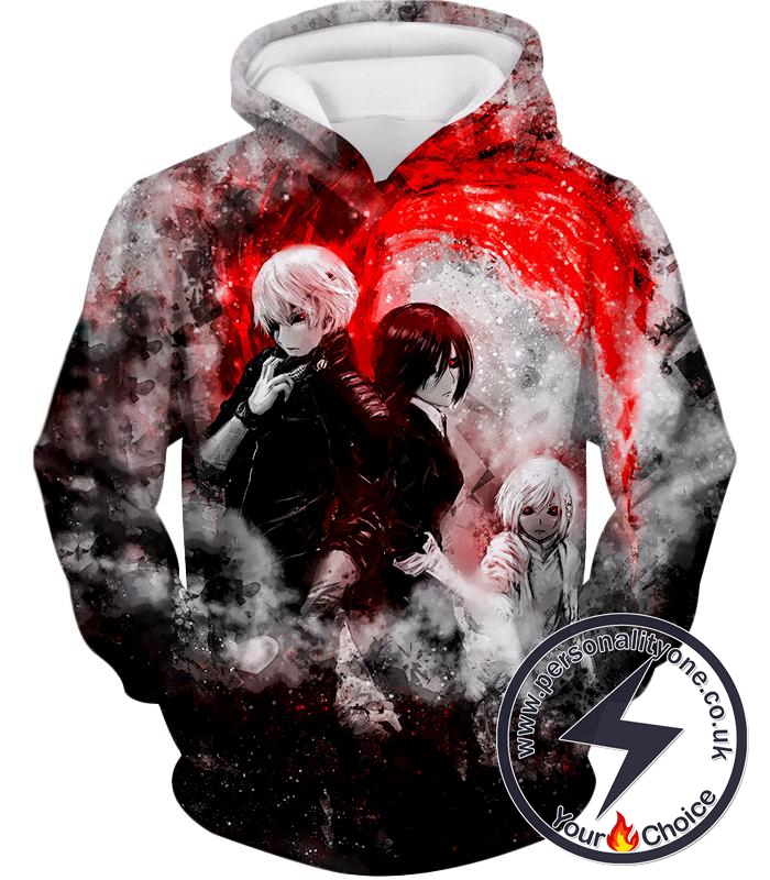 Tokyo Ghoul Super Cool Tokyo Ghoul Anime Fan Art Graphic Hoodie