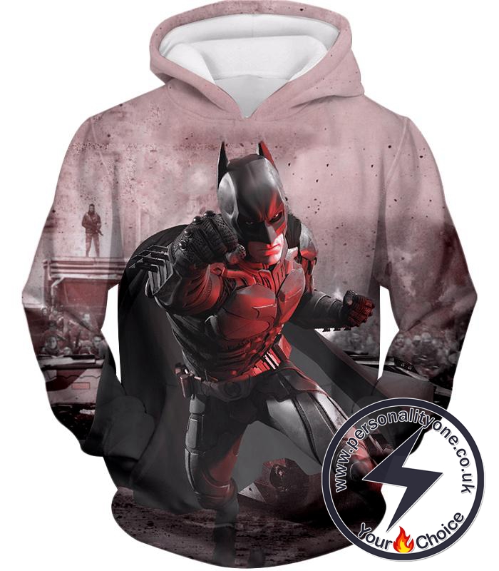 Ultimate 3D Graphic Batman Action Awesome Hoodie