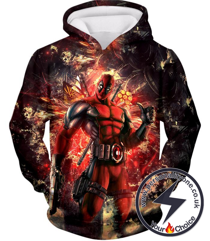 Ultimate Action Anti-Hero Deadpool Super Cool Hoodie
