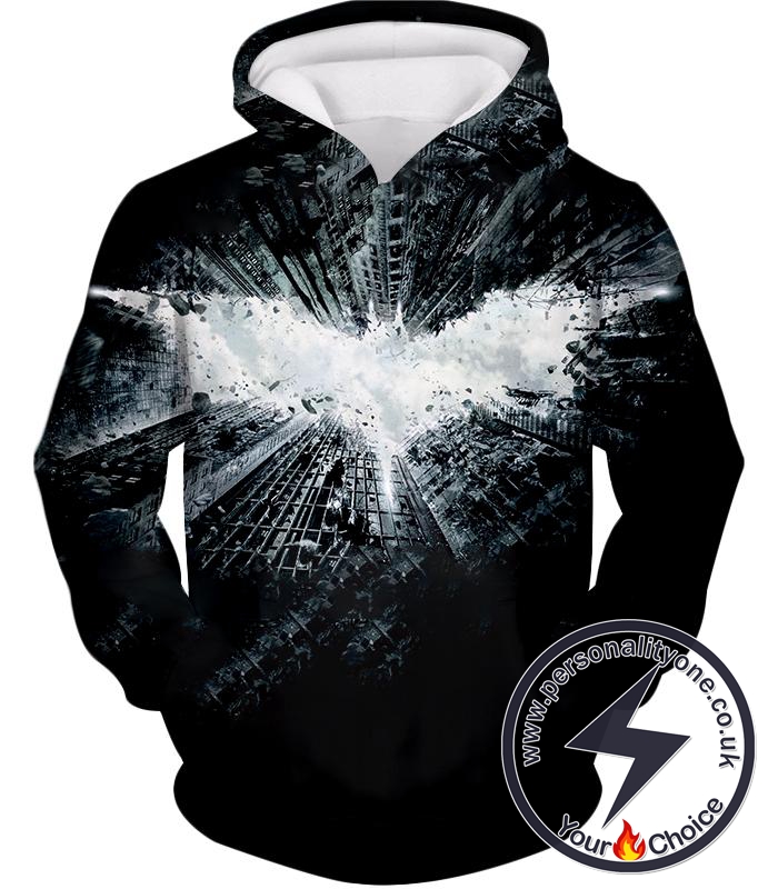 Ultimate Batman Logo Graphic Promo Hoodie