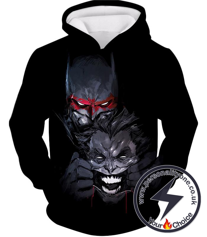 Ultimate Graphic Promo Batman Vs Joker HD Black Hoodie