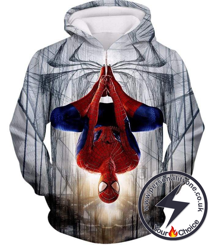 Very Cool Hero Web Shooter Spiderman Action Hoodie