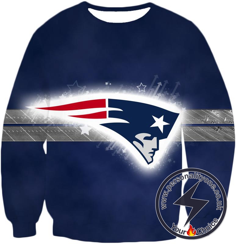 New England Patriots Symbol Logo Sweatshirt Fashion 3d