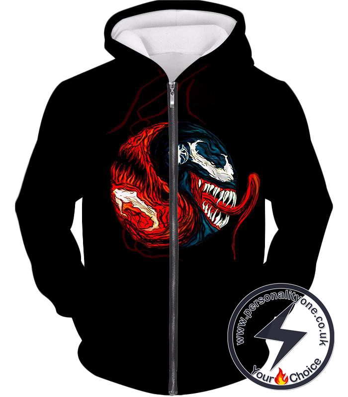 carnage zip up hoodie