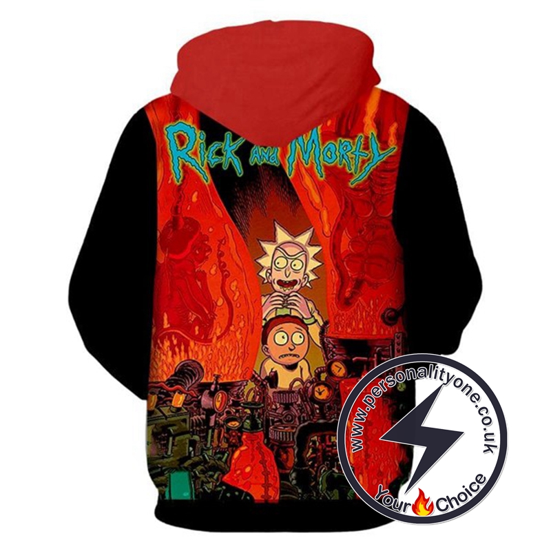 2020 Fashion Hip Hop Rick And Morty Hoodie