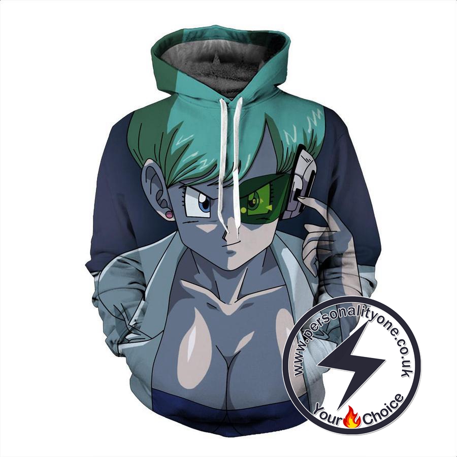 dbz bulma hoodie
