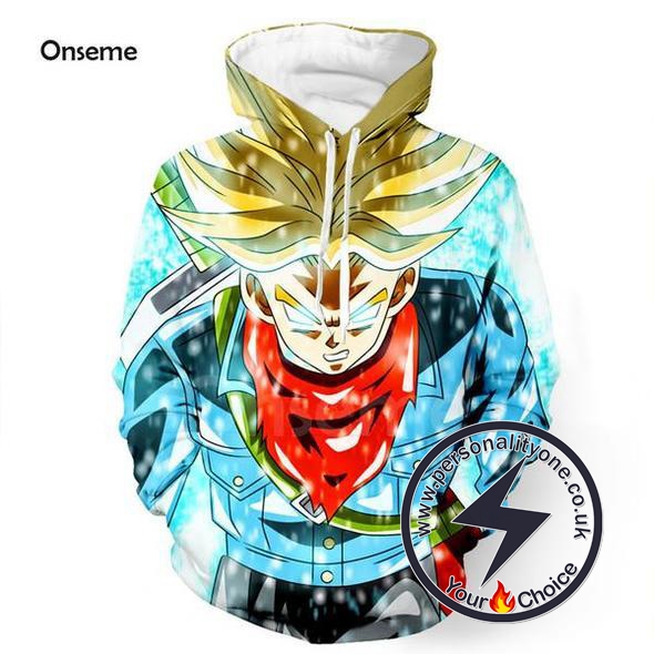 dragon ball z trunks hoodie