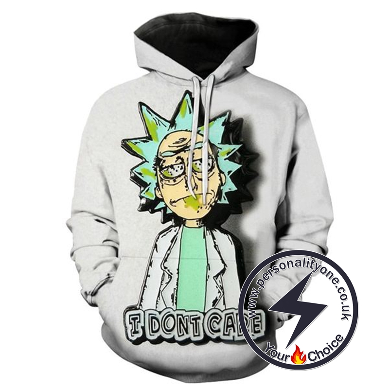 I Don’t Care Rick Sanchez Hoodie