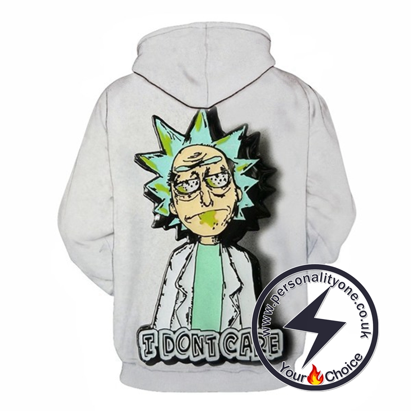 I Don’t Care Rick Sanchez Hoodie
