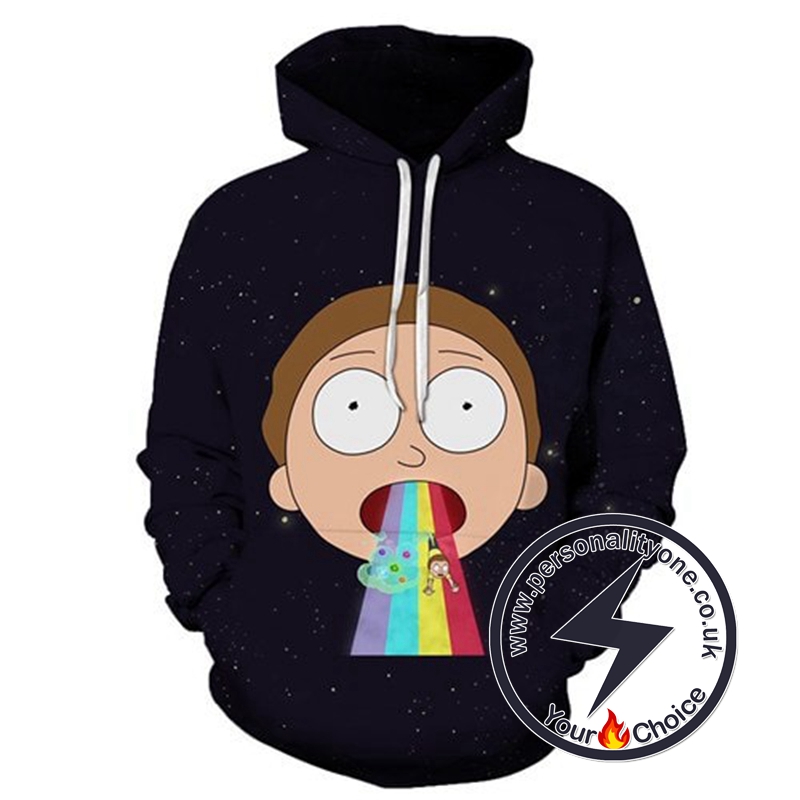 Morty Smith 3D Hoodie