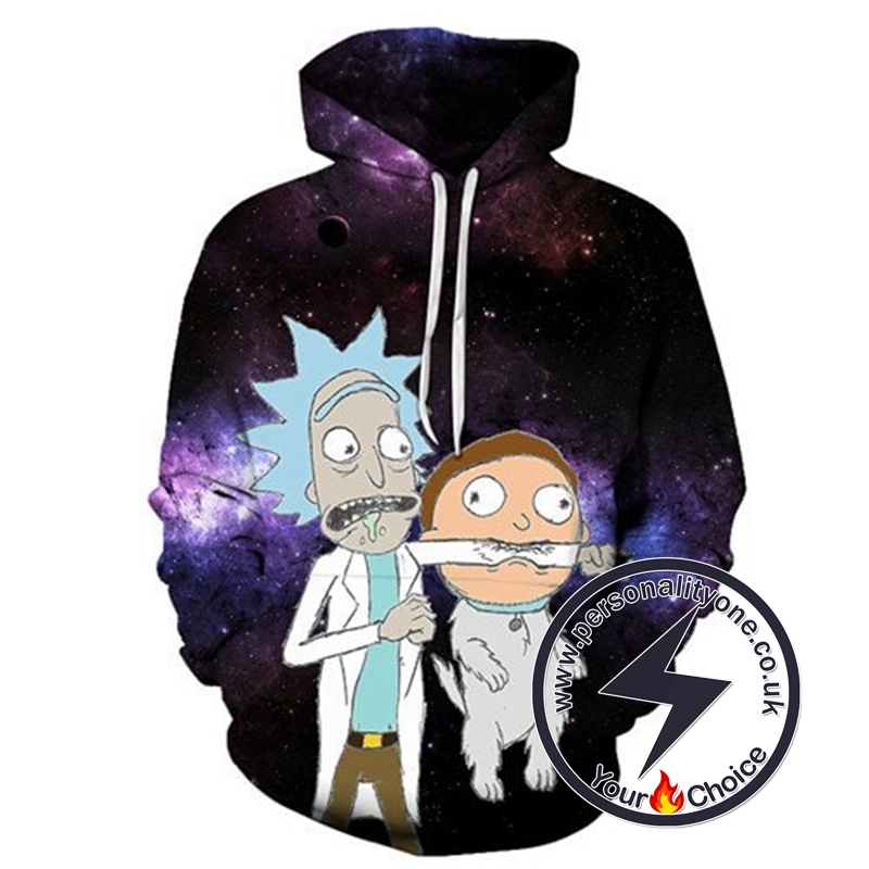 New Cute Rick And Morty 2019 3D Hoodie