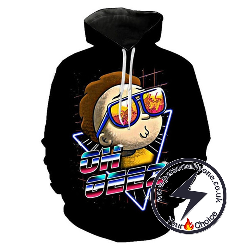 Oh Jeez Morty Hiphop Hoodie