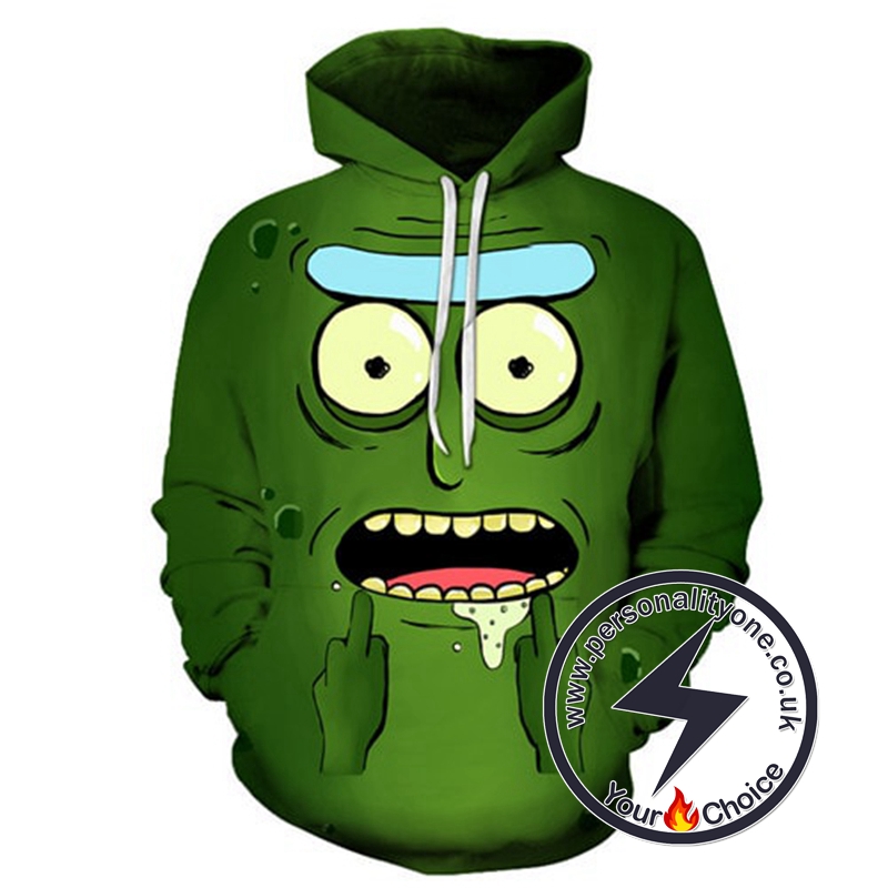 Pickle Rick Cute 2020 3D Hoodie