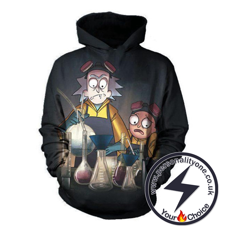Rick And Morty Cookin’ Da Lab Hoodie