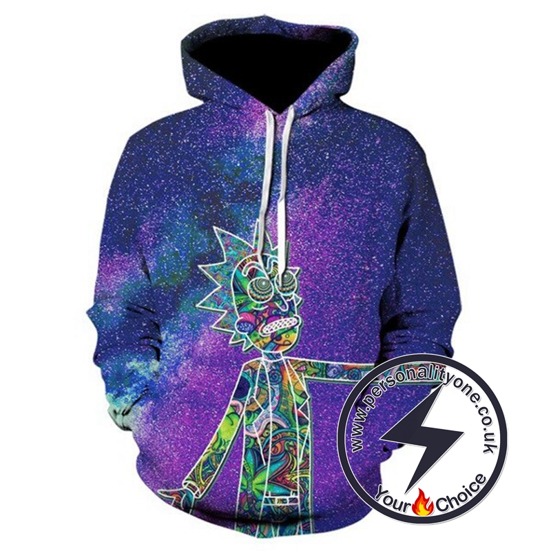 Rick New 3D Hoodie
